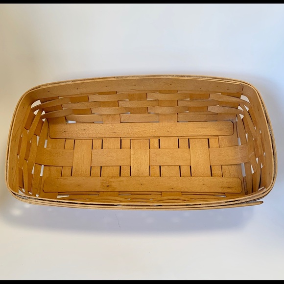 Longaberger Accents Vintage Longaberger Woven Bread Basket Poshmark